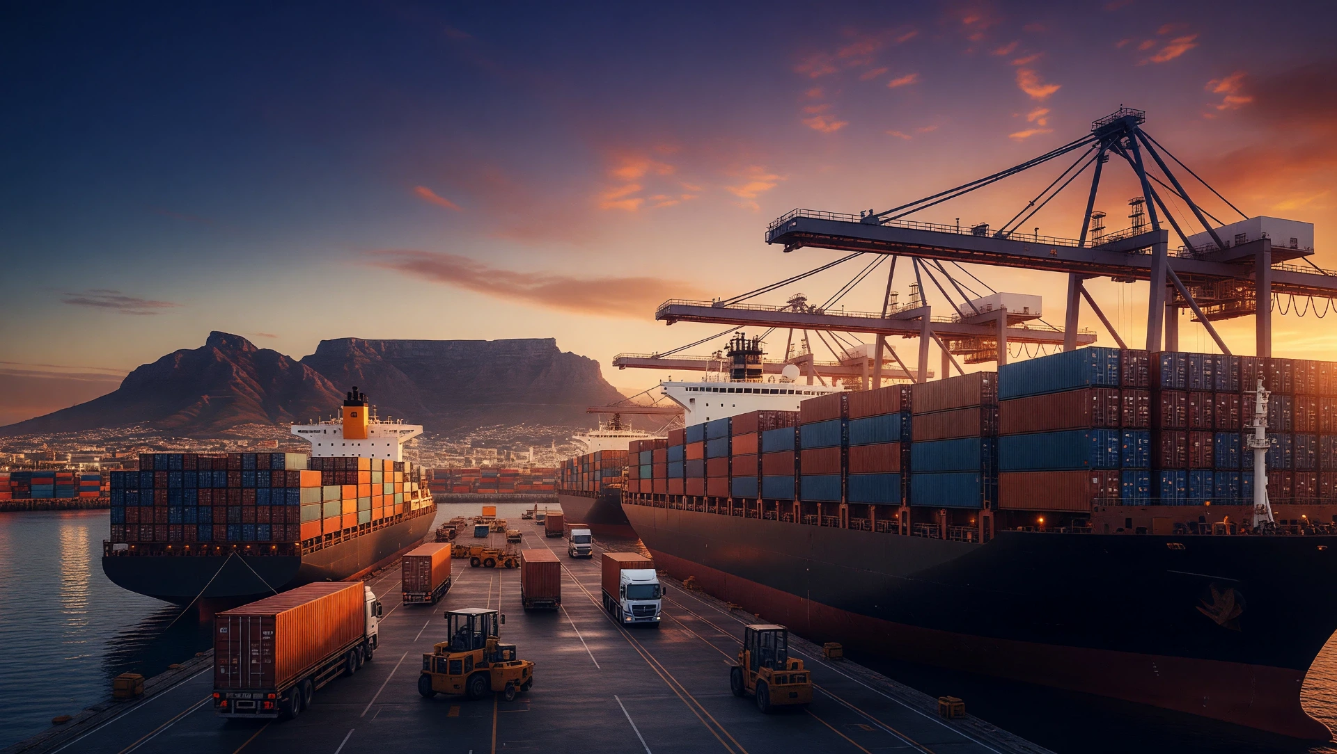 We are import export clearing and logistics experts