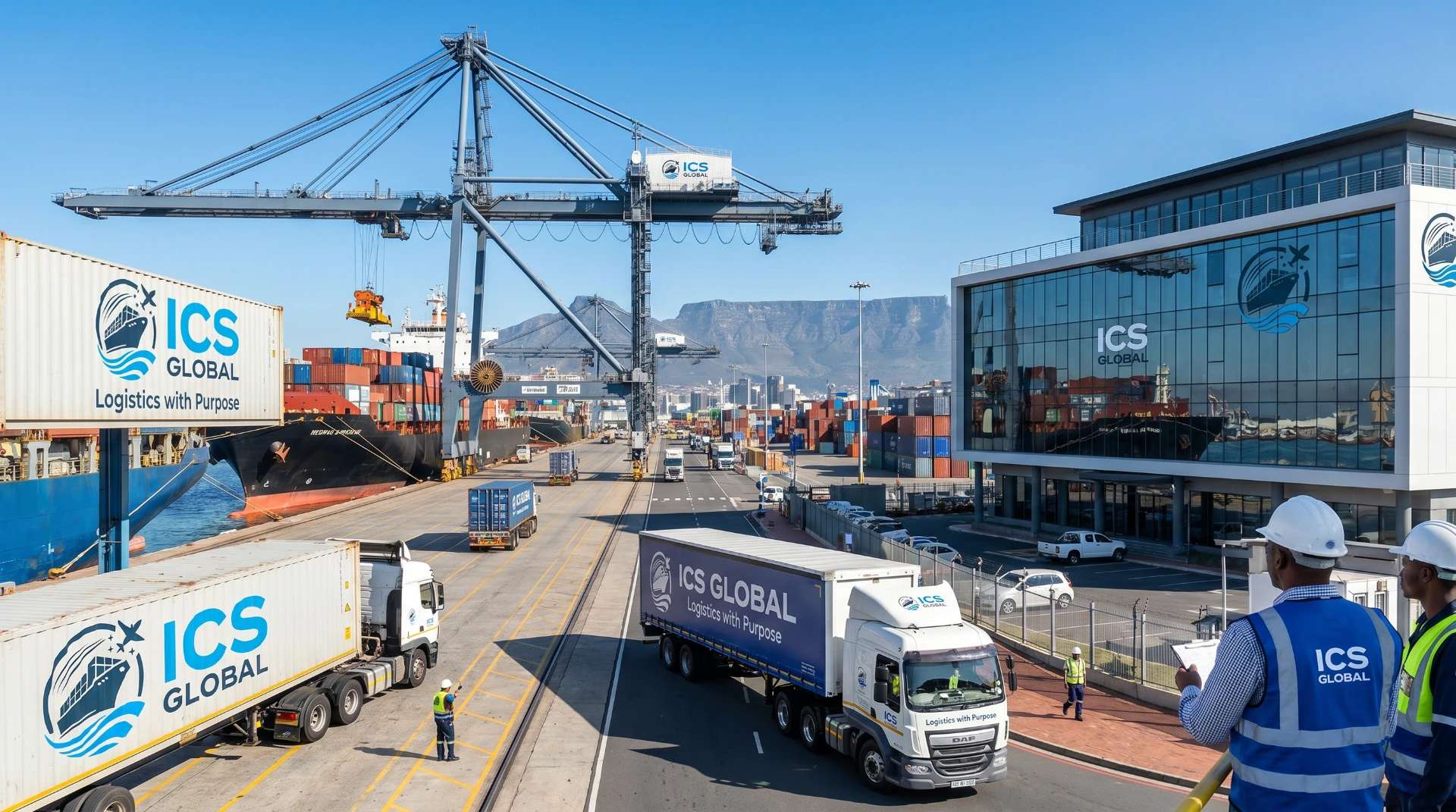 We do global imports exports clearing and logistcs